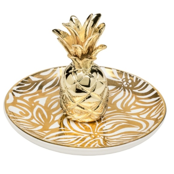 Lilly Pullitzer Pineapple Ring/Accessory Holder - Picture 2 of 2